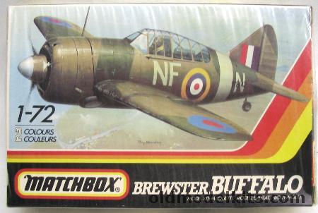 Matchbox 1/72 Brewster Buffalo (F2A) Mk I / B339D Royal New Zealand AF and Dutch Markings, PK-24 plastic model kit